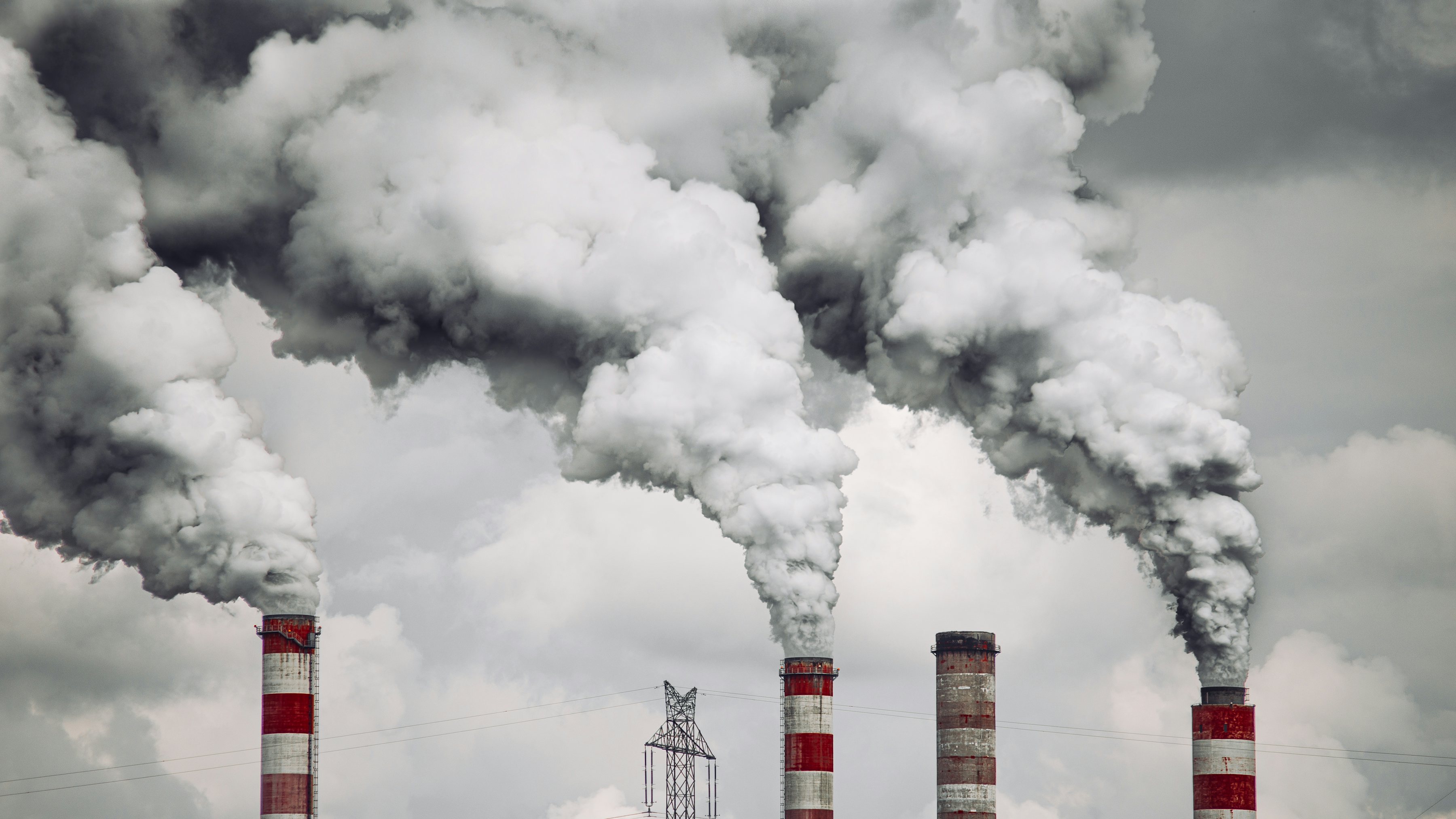 Emissions from industrial stacks